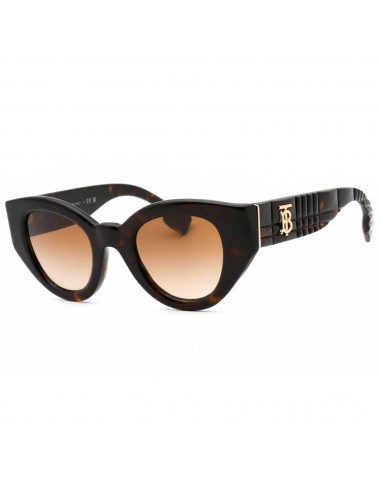 Burberry Women's Sunglasses - Dark Havana Plastic Cat Eye Shape Frame | 0BE4390 300213 des créatures d'habitude