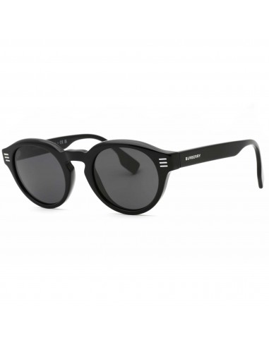 Burberry Men's Sunglasses - Black Plastic Round Shape Full Rim Frame | 0BE4404 300187 Découvrez la collection