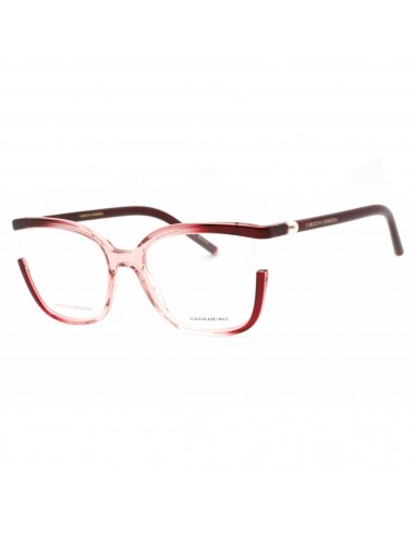 Carolina Herrera Women's Eyeglasses - Burgundy Nude Cat Eye Frame | CH 0004 0C19 00 pas cher chine