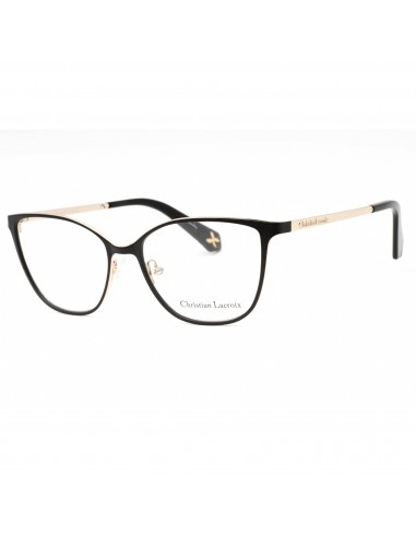 Christian Lacroix Women's Eyeglasses - Black Metal Cat Eye Full Rim Frame | CL3059 001 Economisez 