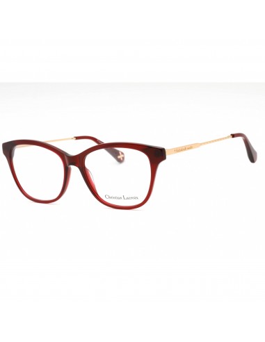 Christian Lacroix Women's Eyeglasses - Bordeaux Plastic Cat Eye Frame | CL1111 244 la livraison gratuite