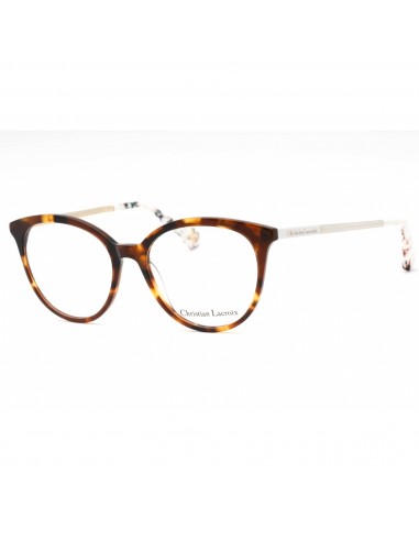 Christian Lacroix Women's Eyeglasses - Havana Plastic Round Full Rim | CL1108 175 online