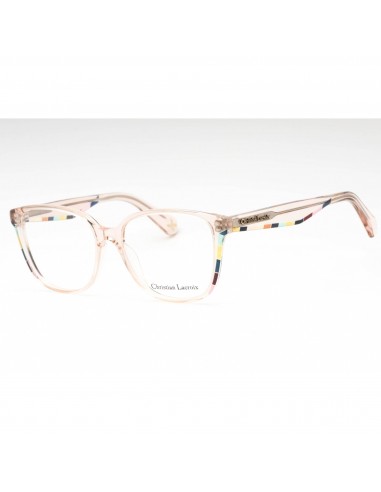 Christian Lacroix Women's Eyeglasses - Peach Plastic Cat Eye Full Rim | CL1114 405 Paris Déstockage Promo