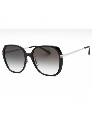 Coach Women's Sunglasses - Black Plastic Oversized Full Rim Frame | 0HC8403D 50023C français