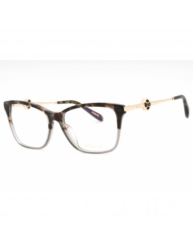 Chopard Women's Eyeglasses - Tortoise Grey Plastic Cat Eye Full Rim | VCH318S 0XAD est présent 