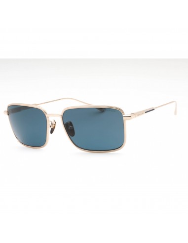 Chopard Men's Sunglasses - Shiny Gold Metal Rectangular Full Rim Frame | SCHF84M 8FZP en ligne