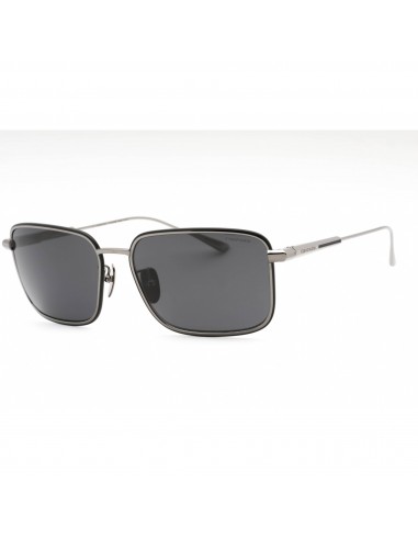 Chopard Men's Sunglasses - Shiny Ruthenium Silver Rectangular Frame | SCHF84M K56P ouvre sa boutique