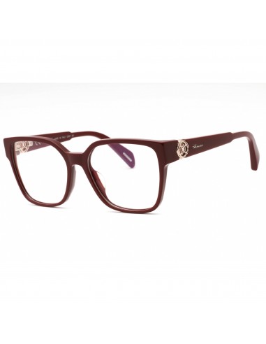 Chopard Women's Eyeglasses - Burgundy Plastic Square Full Rim Frame | VCH324S 0G96 du meilleur 