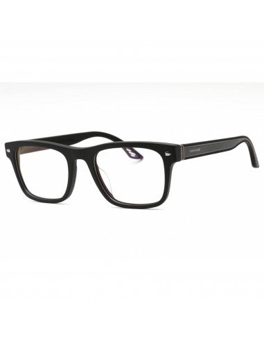 Chopard Men's Eyeglasses - Black Plastic Rectangular Full Rim Frame | VCH326 0703 est présent 