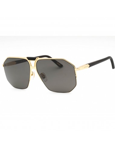 Chopard Men's Sunglasses - Shiny Yellow Gold Metal Pilot Full Rim Frame | SCHG61V 400P 50% de réduction en Octobre 2024