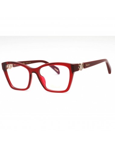 Chopard Women's Eyeglasses - Burgundy Plastic Cat Eye Full Rim Frame | VCH355S 0954 en ligne des produits 