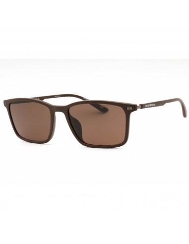 Emporio Armani Men's Sunglasses - Matte Brown Plastic Rectangular | 0EA4223U 610573 la chaussure