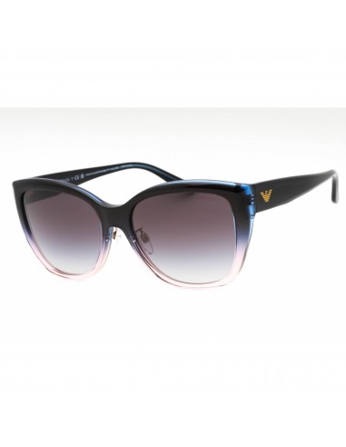 Emporio Armani Women's Sunglasses - Transparent Gradient Blue Pink | 0EA4198F 59918G la colonne vertébrale