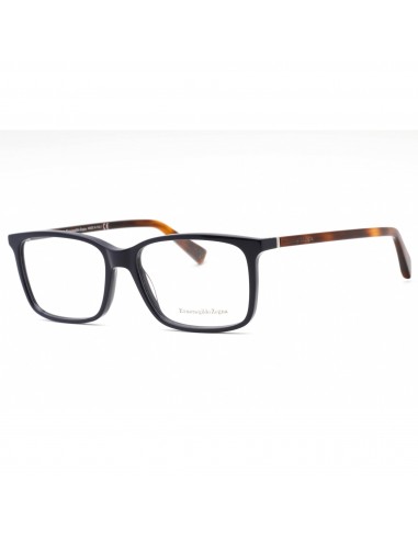 Ermenegildo Zegna Men's Eyeglasses - Shiny Blue Plastic Full Rim Frame | EZ5027 090 shop