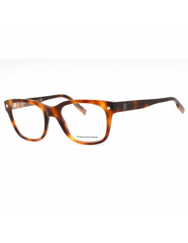 Ermenegildo Zegna Men's Eyeglasses - Dark Havana Plastic Cat Eye Frame | EZ5230 052 livraison gratuite