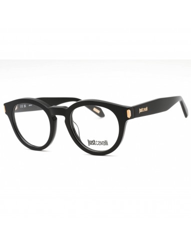 Just Cavalli Women's Eyeglasses - Black Plastic Round Full Rim Frame | VJC016 0700 en stock