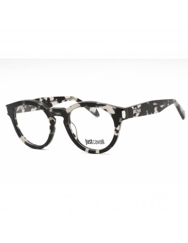 Just Cavalli Women's Eyeglasses - Black Tortoise Plastic Round Frame | VJC016 0809 Le MVP de beaucoup