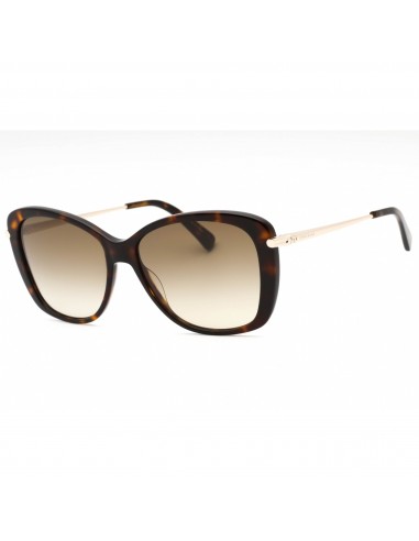 Longchamp Women's Sunglasses - Dark Havana Plastic Butterfly Full Rim | LO616S 213 acheter