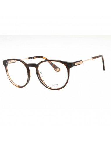 Police Men's Eyeglasses - Tortoise Plastic Full Rim Frame Clear Lens | VPLF10 09AX sur le site 