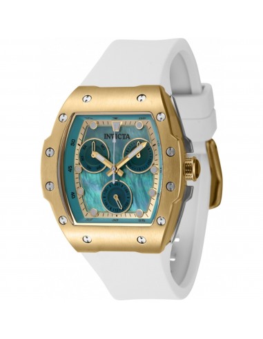 Invicta Women's Watch - Invicta Racing Gold Tone and Blue Dial Silicone Strap | 45646 Par le système avancé 