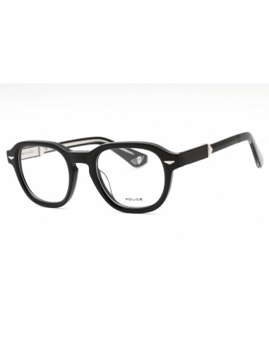 Police Men's Eyeglasses - Shiny Black Plastic Round Full Rim Shape Frame | VPLG81 700Y suggérées chez