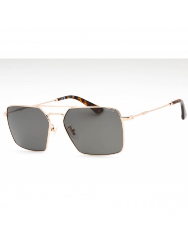 Police Men's Sunglasses - Shiny Rose Gold Metal Aviator Full Rim Frame | SPLL07 0300 à prix réduit toute l'année