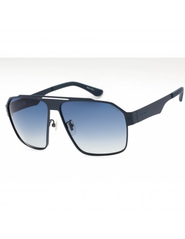 Police Men's Sunglasses - Matte Blue Full Rim Frame Gradient Blue Lens | SPLL08 S72P destockage