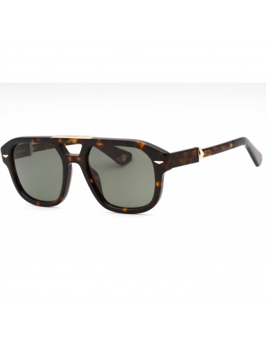 Police Men's Sunglasses - Dark Tortoise Plastic Pilot Full Rim Frame | SPLL19 0722 Amélioration de cerveau avec