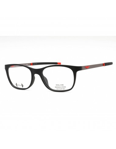 Police Men's Eyeglasses - Matte Black Plastic Oval Shape Full Rim Frame | VPLF86 0U28 vous aussi creer 