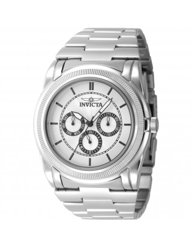 Invicta Men's Watch - Slim Quartz Silver Dial Stainless Steel Bracelet Date | 46257 pour bénéficier 