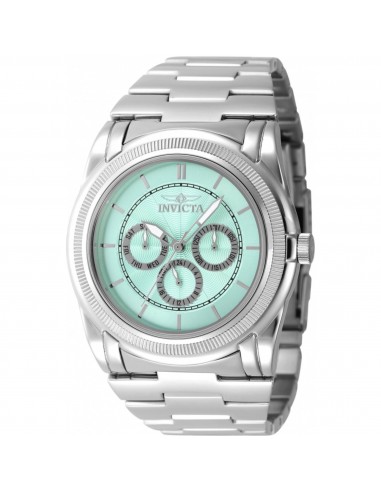 Invicta Men's Watch - Slim Day Turquoise Dial Silver Stainless Steel Bracelet | 46260 la livraison gratuite