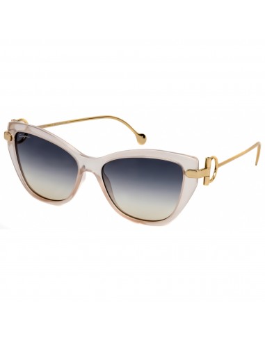 Salvatore Ferragamo Women's Sunglasses - Nude Plastic Cat Eye Shape Frame | SF928S 290 ou a consommer sur place