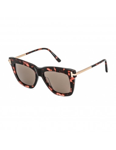 Tom Ford Women's Sunglasses - Havana/Other Plastic Cat Eye Full Rim Frame | FT0822 56E Economisez 