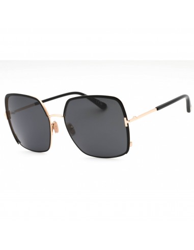 Tom Ford Women's Sunglasses - Matte Black Metal Butterfly Full Rim Frame | FT1006 02A Découvrez la collection