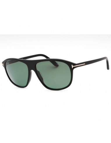 Tom Ford Men's Sunglasses - Shiny Black Plastic Pilot Full Rim Frame | FT1027 01R du meilleur 