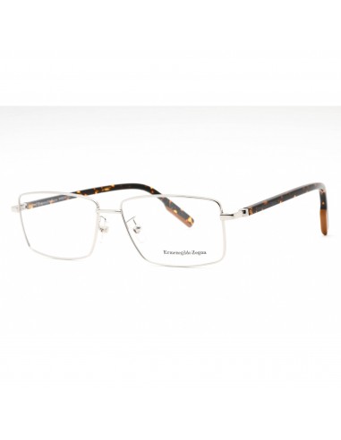 Ermenegildo Zegna Men's Eyeglasses - Shiny Palladium Full Rim Frame | EZ5239-H 016 Découvrez la collection