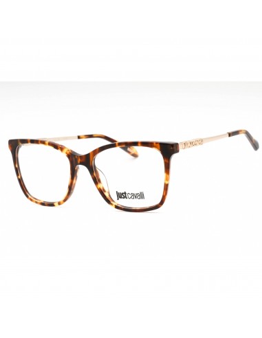 Just Cavalli Women's Eyeglasses - Shiny Brown Yellow Tortoise Full Rim | VJC007 0743 une grave pollution 