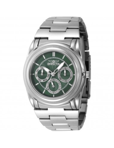 Invicta Women's Watch - Slim Green Dial Silver Stainless Steel Bracelet Date | 46265 de technologie