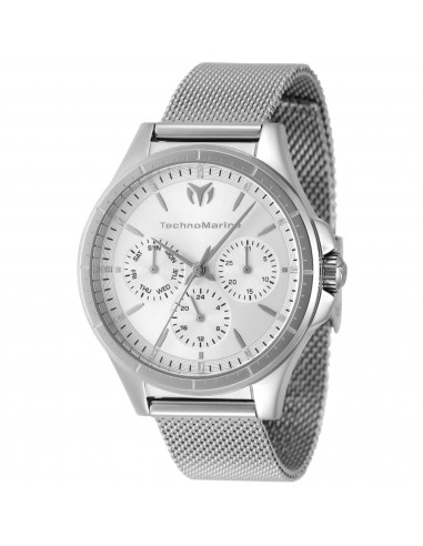 Technomarine Women's Watch - MoonSun Quartz Day-Date Silver Tone Dial | TM-822047 le des métaux précieux