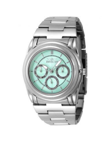 Invicta Women's Watch - Slim Turquoise Dial Silver Stainless Steel Bracelet | 46266 Livraison rapide