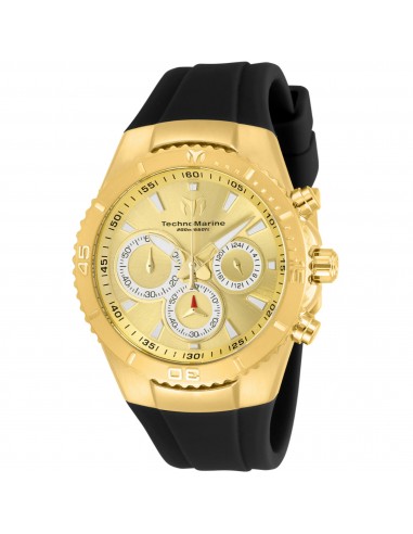 Technomarine Women's Watch - Manta Sea Chronograph Gold and Silver Dial | TM-218035 Comment ça marche