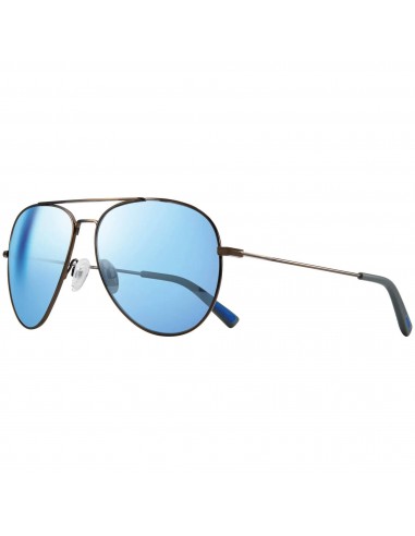 Revo Unisex Sunglasses - Spark Chrome Polarized Aviator Full Rim Frame | 1081 03 BL Les magasins à Paris