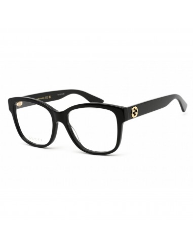 Gucci Unisex Eyeglasses - Black Plastic Cat Eye Shape Full Rim Frame | GG0038ON 001 plus qu'un jeu 