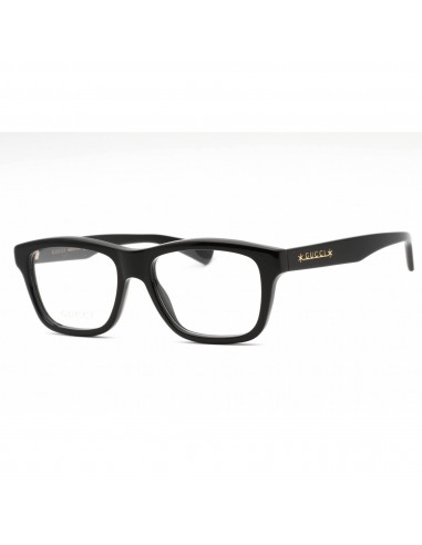 Gucci Men's Eyeglasses - Black Plastic Rectangular Shape Full Rim Frame | GG1177O 001 livraison gratuite