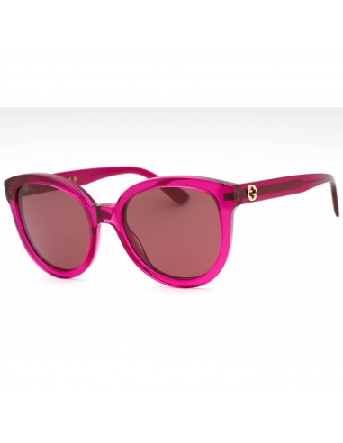 Gucci Women's Sunglasses - Pink Plastic Cat Eye Shape Frame Brown Lens | GG1315S 004 de technologie