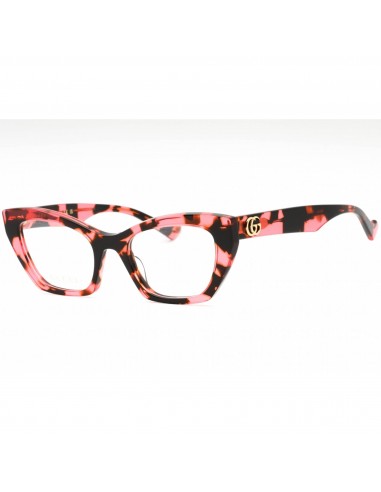 Gucci Women's Eyeglasses - Havana Plastic Cat Eye Full Rim 52mm Frame | GG1334O 003 Profitez des Offres !