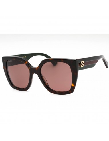 Gucci Women's Sunglasses - Havana Butterfly Full Rim Frame Brown Lens | GG1300S 002 50% de réduction en Octobre 2024