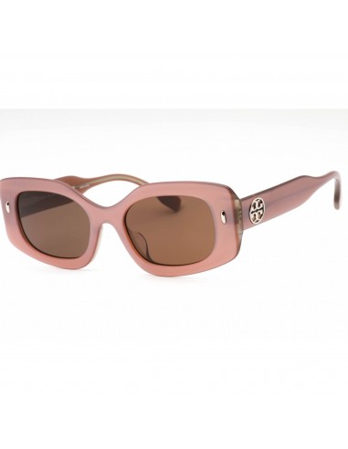 Tory Burch Women's Sunglasses - Pearly Pink Frame Dark Brown Lens | 0TY7202U 194773 de technologie