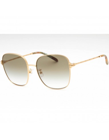 Tory Burch Women's Sunglasses - Gold Metal Square Full Rim Frame | 0TY6108 33438E 2023