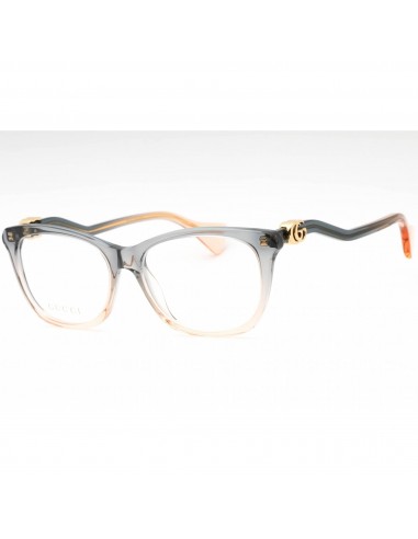 Gucci Women's Eyeglasses - Blue Cat Eye Full Rim Frame Clear Demo Lens | GG1012O 002 les muscles